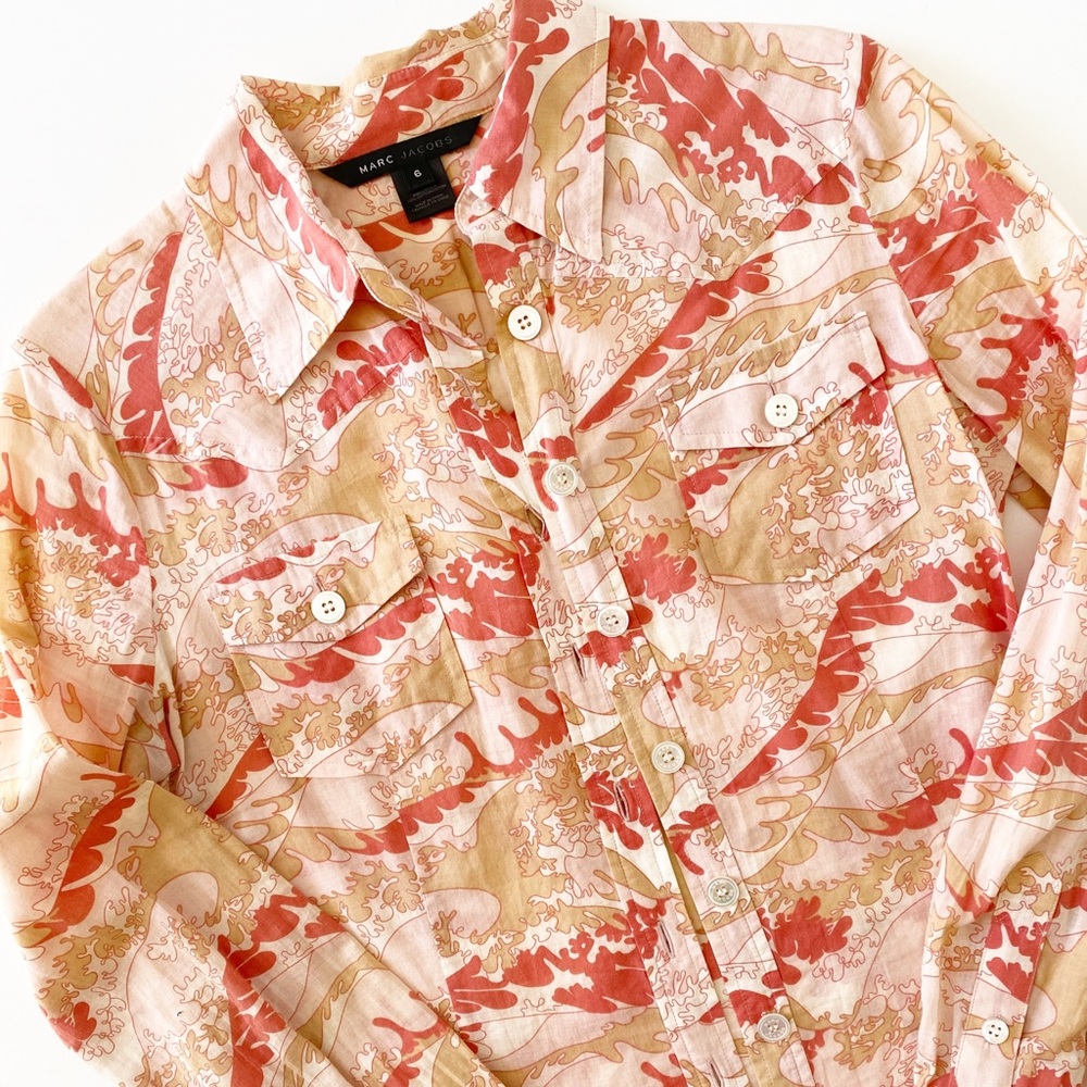 Marc Jacobs Blouse (circa early 2000s), size 6